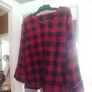 Soft & Cozy Pajama Set, Red/Black